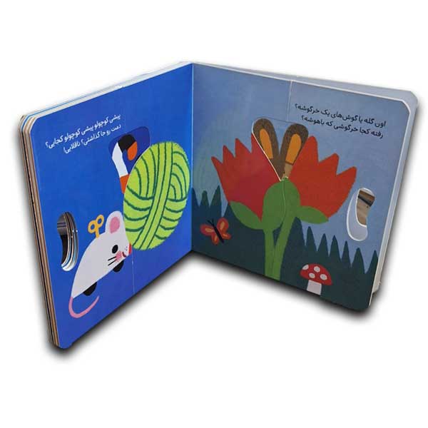 کتاب کشویی بگو کجایی؟به هاپو بگو کجایی؟